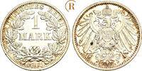 Kaiserreich Kleinmünzen 1 Mark 1914 A St 10,00 EUR  zzgl. 1,00 EUR Versand