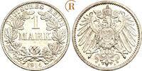 Kaiserreich Kleinmünzen 1 Mark 1914 A St 10,00 EUR  zzgl. 1,00 EUR Versand