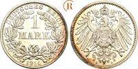 Kaiserreich Kleinmünzen 1 Mark 1914 A St 10,00 EUR  zzgl. 1,00 EUR Versand