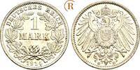 Kaiserreich Kleinmünzen 1 Mark 1914 D Erstabschlag, St 13,00 EUR  zzgl. 3,00 EUR Versand