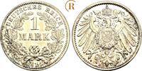 Kaiserreich Kleinmünzen 1 Mark 1914 D Erstabschlag, St 13,00 EUR  zzgl. 3,00 EUR Versand