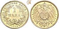 Kaiserreich Kleinmünzen 1 Mark 1914 D Erstabschlag, St 13,00 EUR  zzgl. 3,00 EUR Versand
