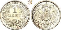 Kaiserreich Kleinmünzen 1 Mark 1914 D St 10,00 EUR  zzgl. 1,00 EUR Versand