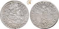 Habsburg: 3 Kreuzer Hall Erzherzog Ferdinand Karl, 1632-1662: -