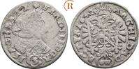 Habsburg: 3 Kreuzer Glatz Ferdinand III, 1637-1657: -