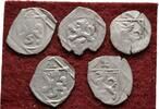 Passau Bistum: Einseitiger Pfennig. Lot 5 Stück Ernst von Bayern, 1517-1540: -