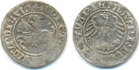 Litauen: Sigismund I., 1506-1544: 1/2 Groschen