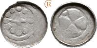 Polen: Denar, Hochrandpfennig Anonym, um 1000: -