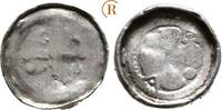 Polen: Denar, Hochrandpfennig Anonym, um 1000: -
