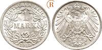 Kaiserreich Kleinmünzen 1 Mark 1915 F St 12,00 EUR  zzgl. 3,00 EUR Versand