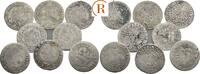 Habsburg: Lot 8 x 3 Kreuzer Ferdinand II, 1619-1637: ss-s 65,00 EUR  zzgl. 5,00 EUR Versand