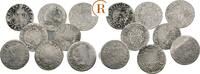 Habsburg: Lot 8 x 3 Kreuzer Ferdinand II, 1619-1637: ss-s 65,00 EUR  zzgl. 5,00 EUR Versand
