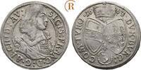 Habsburg: 3 Kreuzer Hall 1663 Sigismund Franz, 1663-1665: ss 20,00 EUR  zzgl. 3,00 EUR Versand