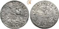 Habsburg: 3 Kreuzer Hall 1659 Erzherzog Ferdinand Karl, 1632-1662: ss-vz 25,00 EUR  zzgl. 3,00 EUR Versand