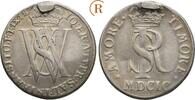 Salzburg Erzbistum: 1/6 Taler ( Auswurfmünze ) 1699 Johann Ernst von Thun und Hohenstein, 1687-1709: ss Henkelspur