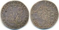 Sachsen Weimar: Friedrich Wilhelm und Johann: 1/2 Taler. Saalfeld