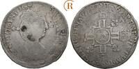 Frankreich: 1/2 Ecu deutlich überprägt Ludwig XIV, 1643-1715: -