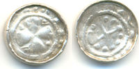 Brandenburg, Sachsen und Polen: Denar ( Rand oder Wendenpfennig )
