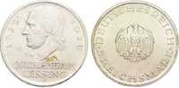 WEIMAR Gedenkmünzen 5 Reichsmark "Lessing"