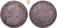 Frankreich: 1/4 Ecu Paris Ludwig XIV, 1643-1715: -