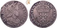 Frankreich: 1/4 Ecu Paris Ludwig XIV, 1643-1715: -