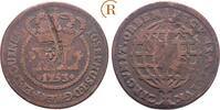 Brasilien: 50 Reis mit Gegenstempel Wappenschild 1753 Jose I, 1750-1777:... 30,00 EUR  zzgl. 3,00 EUR Versand