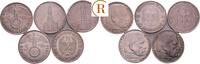 Drittes Reich: Lot 5 x 5 Reichsmark  ss 120,00 EUR  zzgl. 5,00 EUR Versand