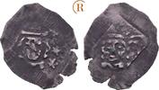 Hohenlohe Grafschaft: Pfennig nach Regensburger Schlag. Öhringen Ulrich, 1371-1408: -
