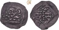 Hohenlohe Grafschaft: Pfennig nach Regensburger Schlag. Öhringen Ulrich, 1371-1408: -