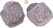 Böhmen Königreich: Pfennig Erlangen König Wenzel IV, 1378-1419: -
