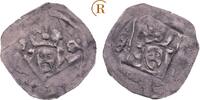 Böhmen Königreich: Pfennig Erlangen König Wenzel IV, 1378-1419: -