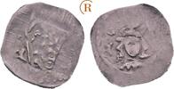 Böhmen Königreich: Pfennig Erlangen König Wenzel IV, 1378-1419: -