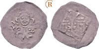 Pfalz Oberpfalz Grafschaft: Pfennig Amberg Rupert I. und Rupert II, 1353-1390: -