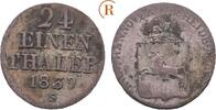 Braunschweig Calenberg Hannover: 1/24 Taler Ernst August, 1837-1851: -
