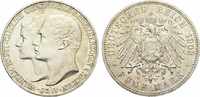 SACHSEN-WEIMAR-EISENACH Wilhelm Ernst, 1901-1918. 5 Mark "Hochzeit mit Caroline von R