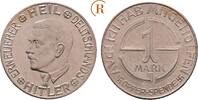 Drittes Reich: 1 Mark Opferspende o.J. ( 1938 ) vz-st 75,00 EUR  zzgl. 5,00 EUR Versand