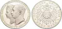 MECKLENBURG-SCHWERIN Friedrich Franz IV., 1897-18. 5 Mark "Hochzeit mit Alexandra"
