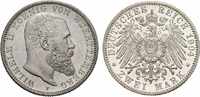 WÜRTTEMBERG Wilhelm II., 1891-1918. 2 Mark