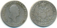 Polen: 5 Zloty Warschau. Alexander I. von Russland, 1815-1825: