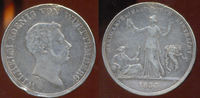 Württemberg: Kronentaler. Handelsfreiheit. Wilhelm I, 1816-64: