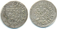 Leiningen Westerburg: 3 Kreuzer Münzstätte Grünstadt: Ludwig, 1597-1622: