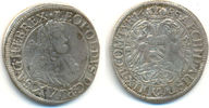 Hohenlohe Schillingsfürst: 15 Kreuzer Münzstätte Würzburg: Ludwig Gustav, 1675-97: