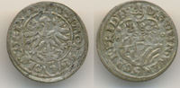 Schlesien Münsterberg Öls: Kipper 3 Kreuzer Heinrich Wenzel und Karl Friedrich, 1617-1639: