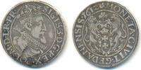 Danzig Stadt: 1/4 Taler ( Ort ) Sigismund III, 1587-1632:
