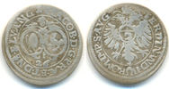 Ellwangen Abtei: 1/2 Batzen Johann Jakob von Wartensee, 1621-1654: