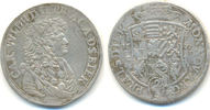 Anhalt Zerbst: 2/3 Taler Carl Wilheln, 1667-1718: