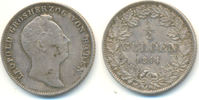 Baden: 1/2 Gulden Leopold, 1830-1852: