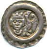 Donauwörth Königliche Münzstätte: Brakteat Friedrich II, 1215-50: