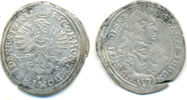 Württemberg Öls: 6 Kreuzer Carl Friedrich, 1704-1744: