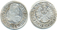 Württemberg Öls: 3 Kreuzer Sylvius Friedrich, 1664-1697: